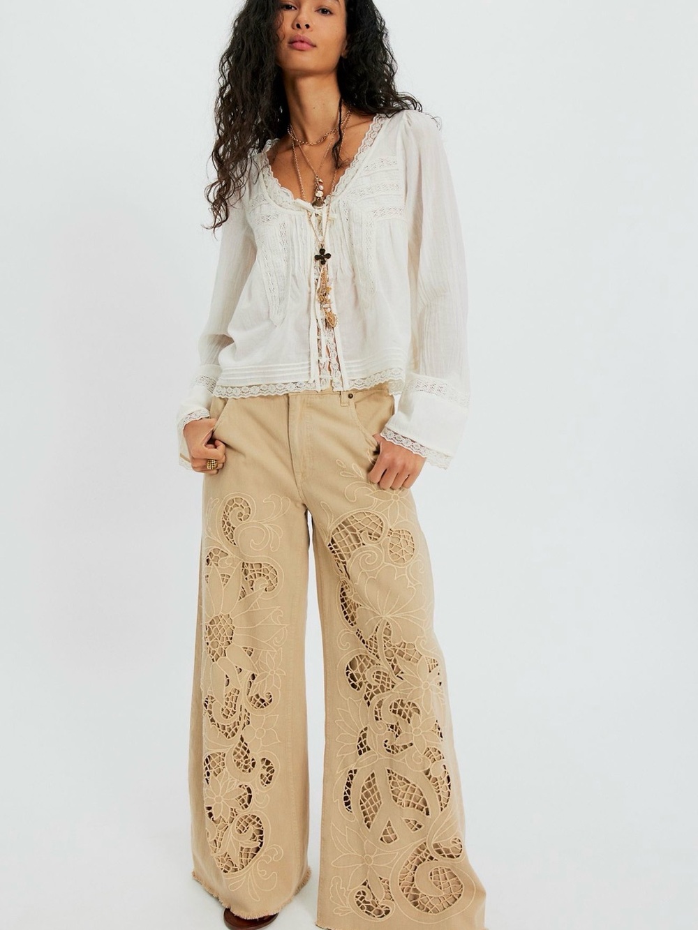 Free People Cut to the Chase Pants sz 29